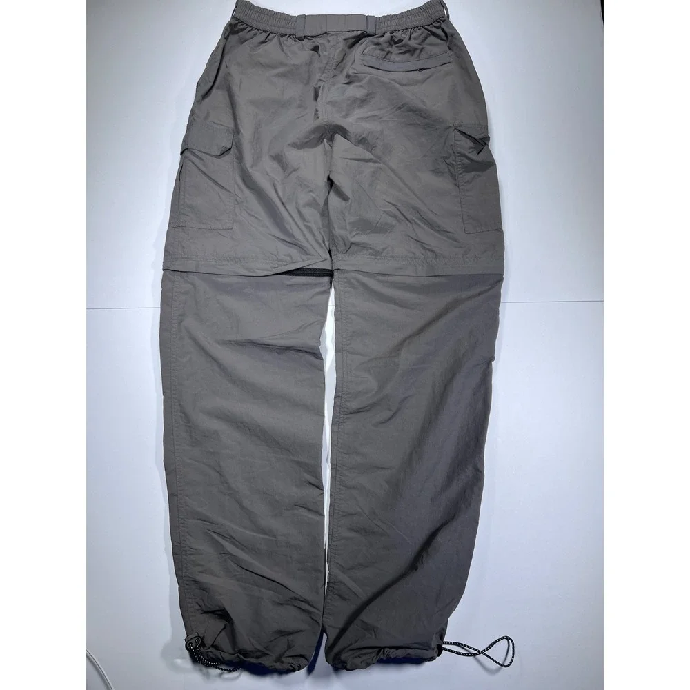 The North Face Convertible Pants Mens XL Gray Summit Series Cargo Zip Off Hiking